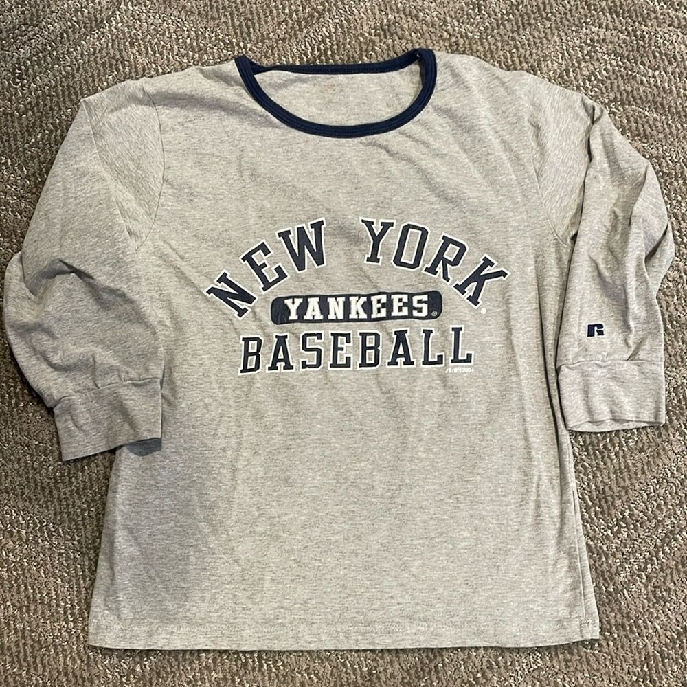 Vintage 3/4 sleeve NY YANKEES BASEBALL Tee